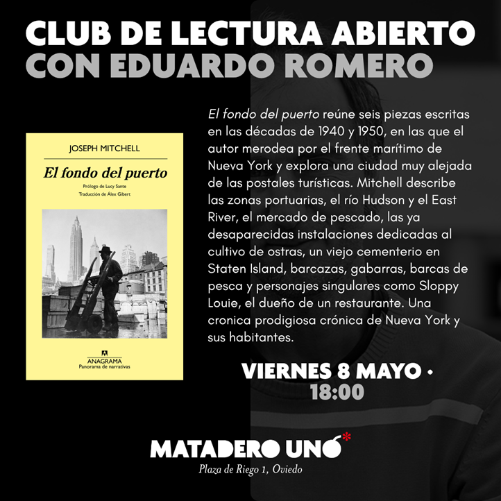 Club de lectura abierto con Eduardo Romero