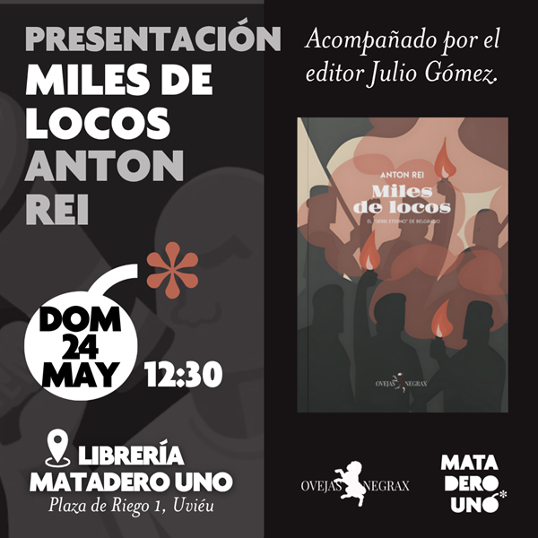 Anton Rei presenta Miles de locos