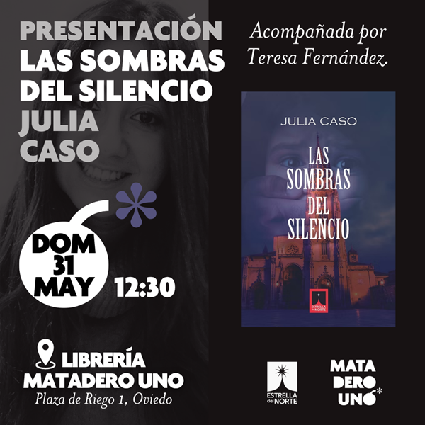 Julia Caso presenta Las sombras del silencio
