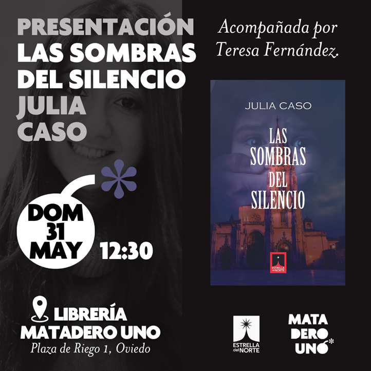Julia Caso presenta Las sombras del silencio