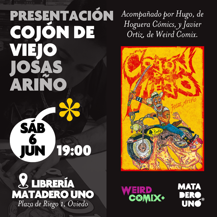 Josas Ariño presenta Cojón de Viejo