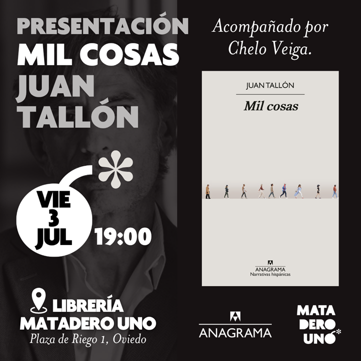 Juan Tallón presenta Mil cosas
