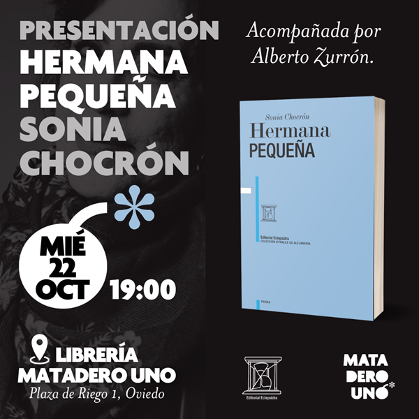 Sonia Chocrón presenta Hermana pequeña