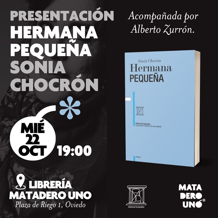Sonia Chocrón presenta Hermana pequeña