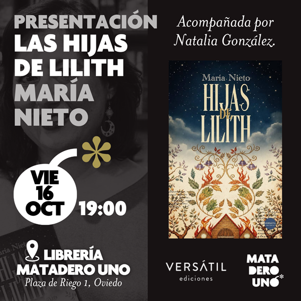 María Nieto presenta Hijas de Lilith