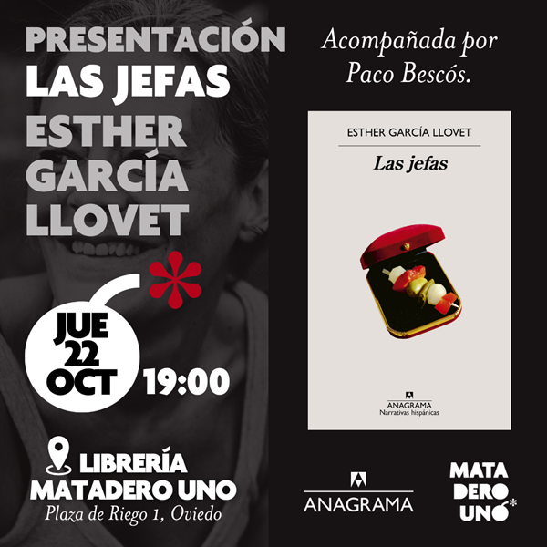 Esther García Llovet presenta Las jefas