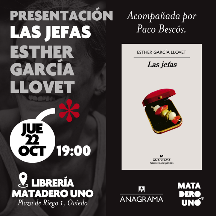 Esther García Llovet presenta Las jefas