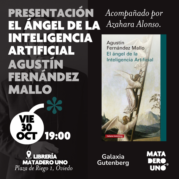 Agustín Fernández Mallo presenta El ángel de la inteligencia artificial