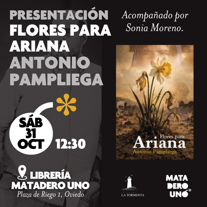 Antonio Pampliega presenta Flores para Ariana