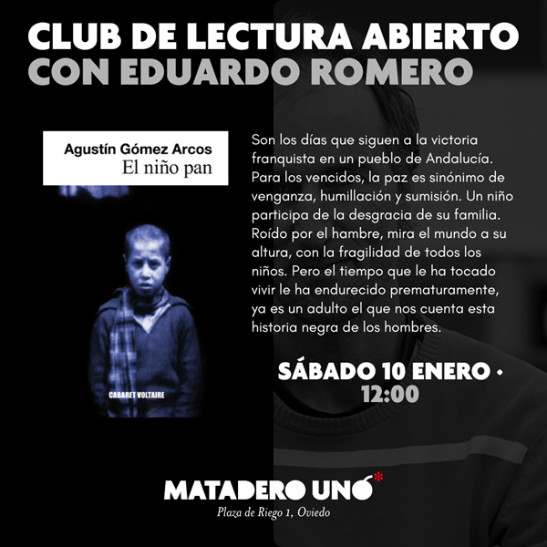 Club de lectura abierto con Eduardo Romero